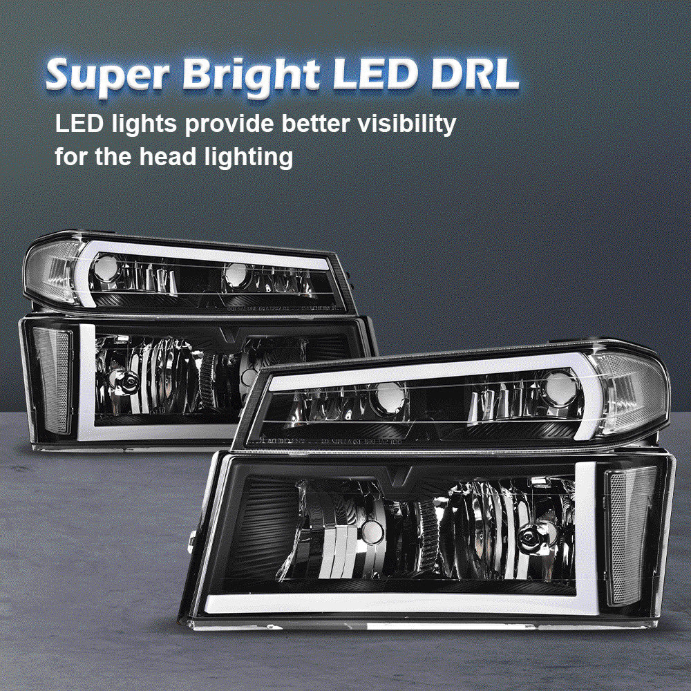 Colorado for GMC for Canyon LED DRL Jian Shui 04-12 Montenegro