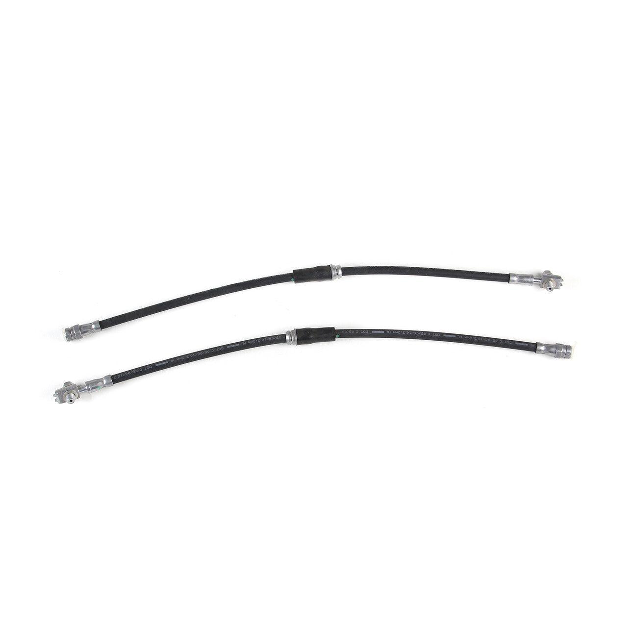 2pcs Brake Hose Front Kit Fit for VW for Golf #1K0611701H# 590MM Q