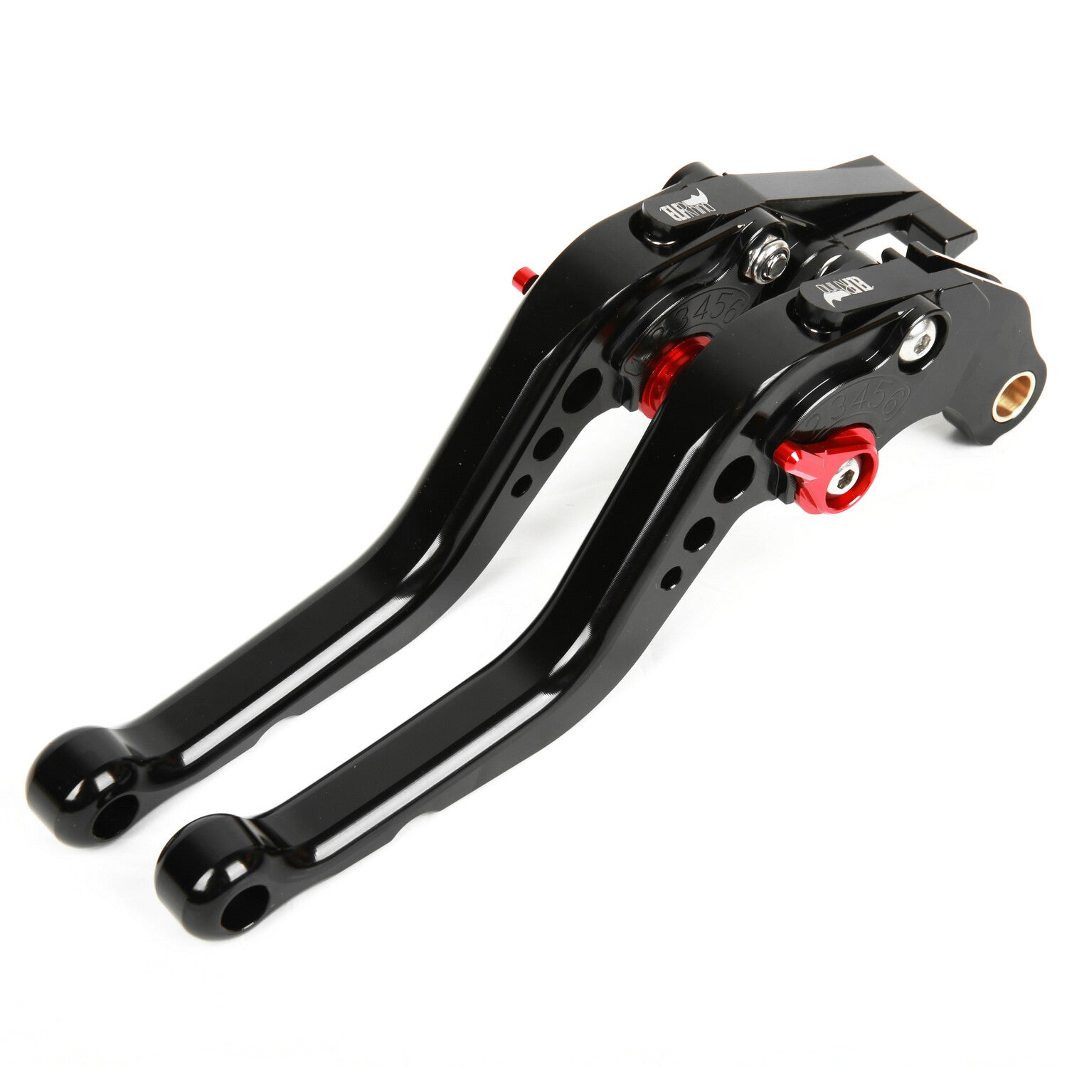 for Suzuki GS500 GS500E GS500F 89-09 Short Clutch Brake Levers CNC Black US Pair