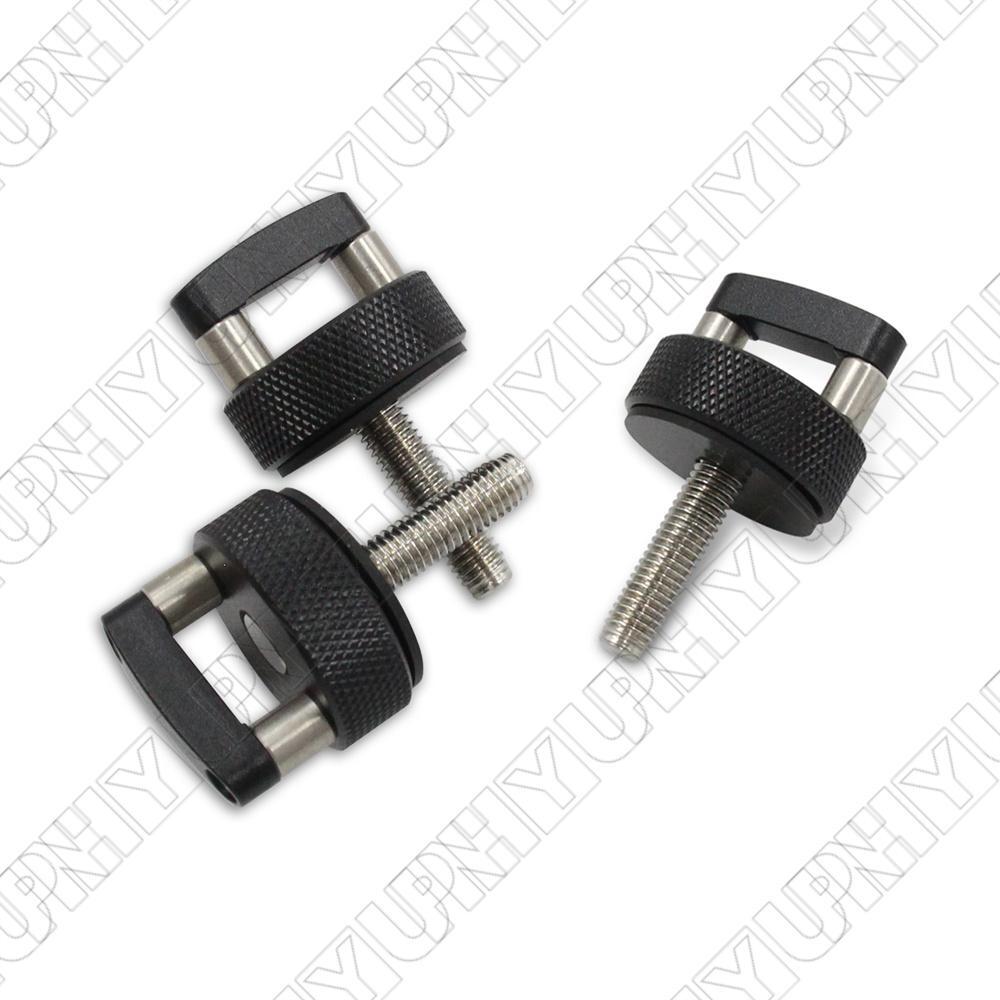 6Pcs Black Hard Top Quick Release Bolts for Jeep for Wrangler JK JL  Gladiator JT