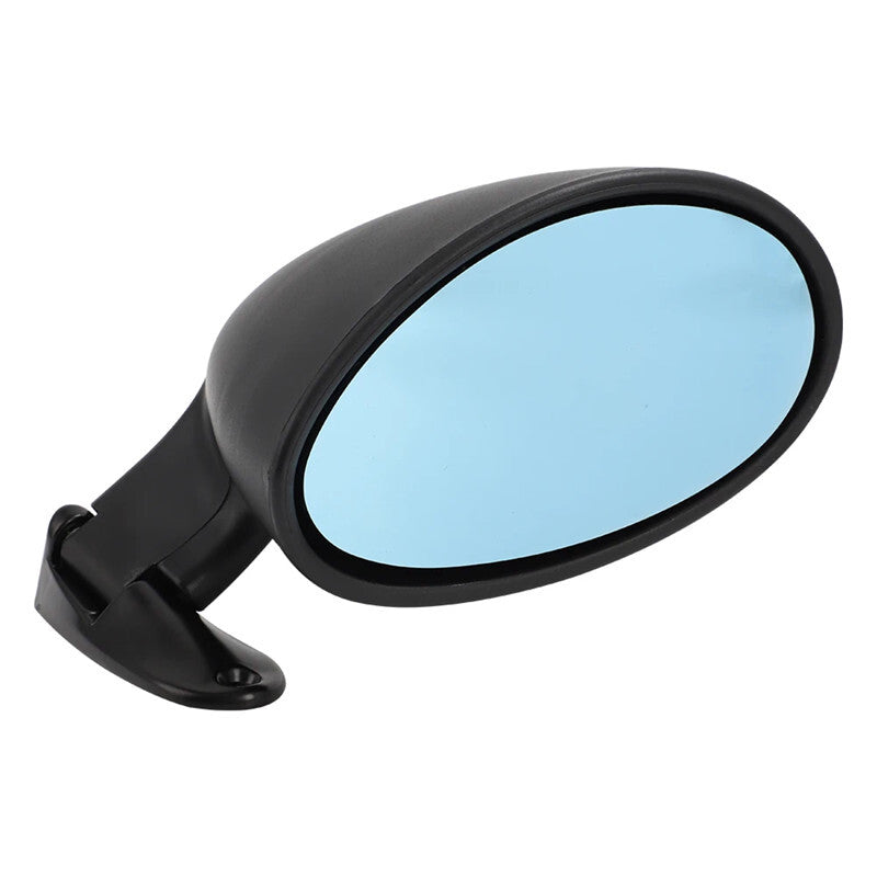 Universal Classic Vintage Gloss Black Car Side Mirror Retro Car Rearview Mirror