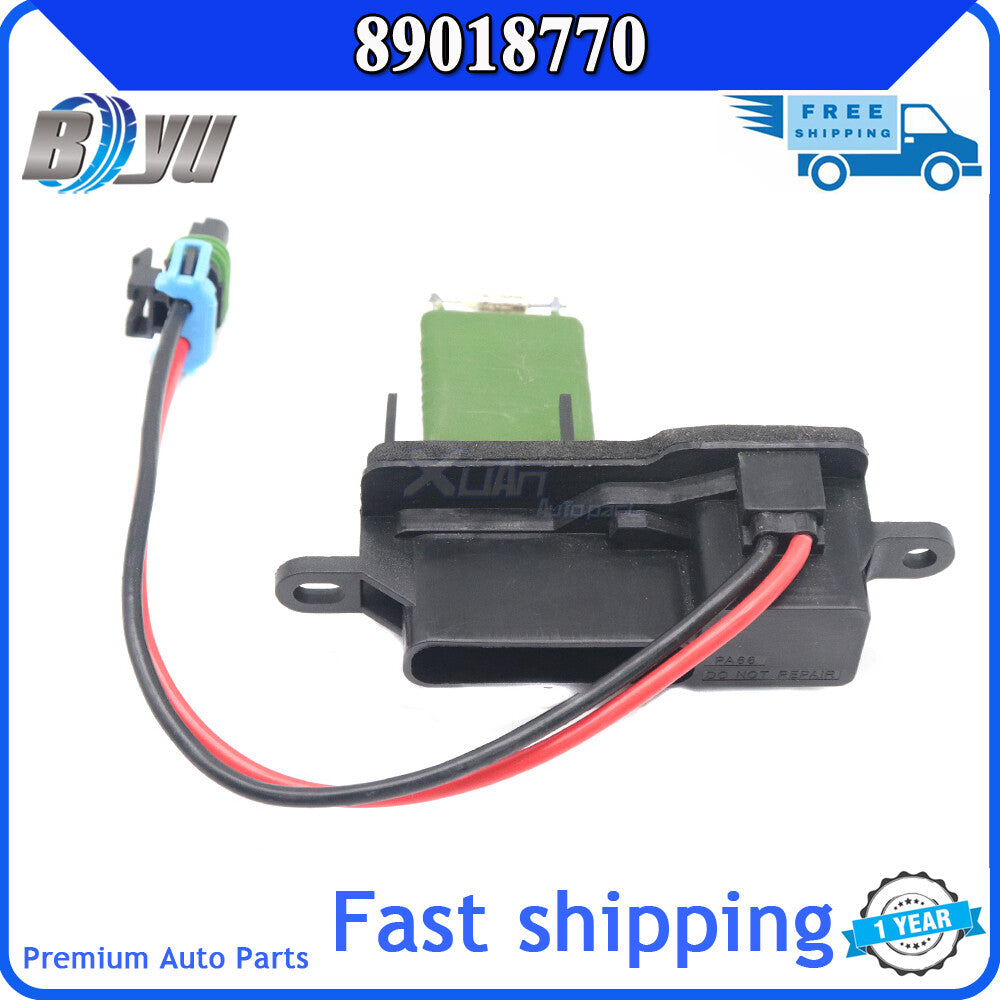 Brand new 89018770 heater blower motor resistor for Express1500 and for GMC Savana 2500. v