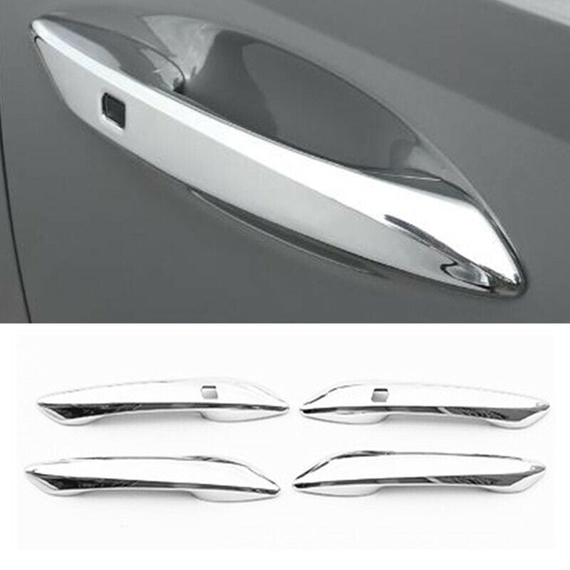 Chrome 4X Door Handle Cover Trim for Hyundai Sonata 2020 2022 Car Accessaries