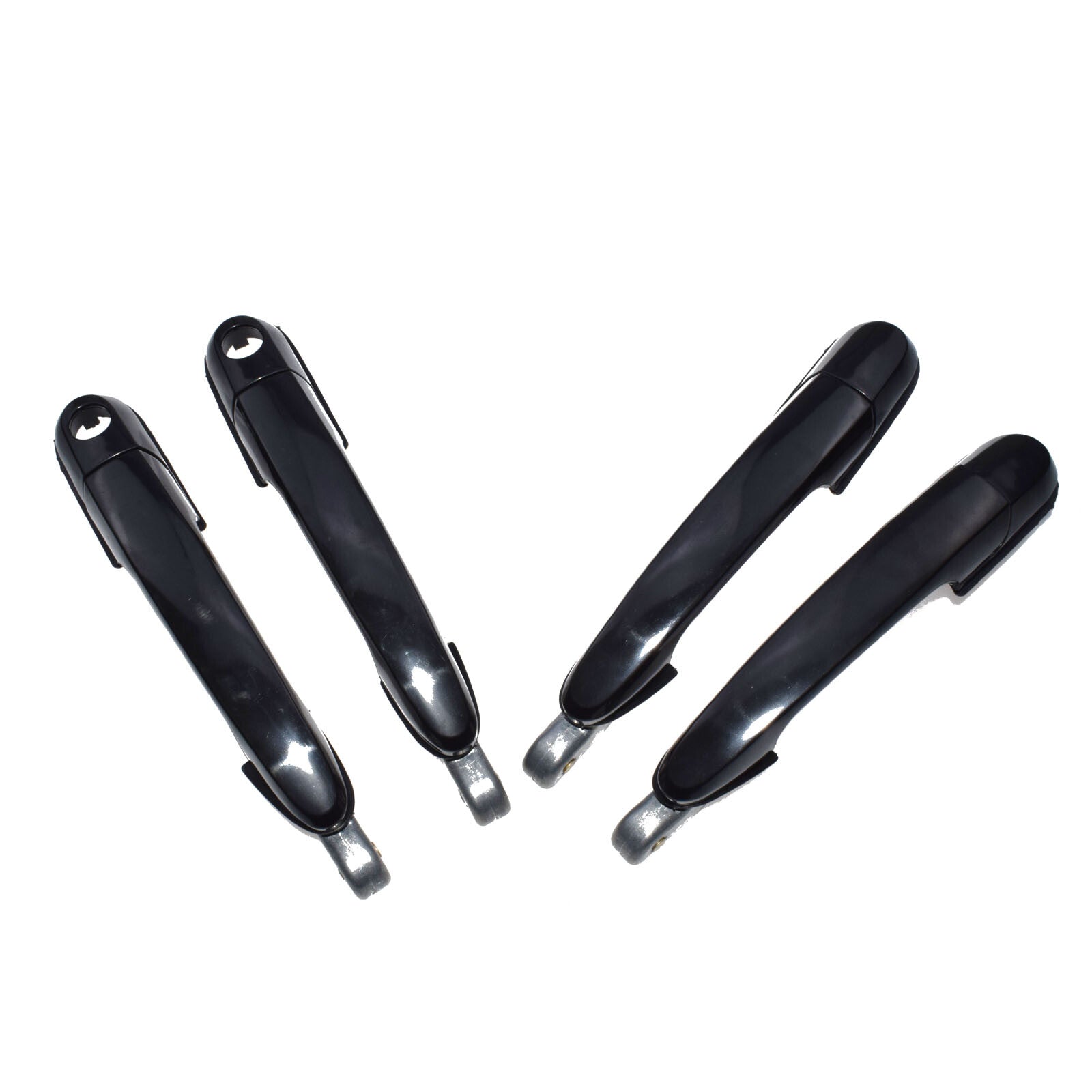 4-piece black exterior door handle suitable for 05-09 for Tucson 20 27L- v