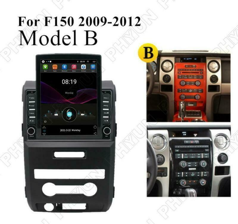 9.7 Vertical Screen For 09-12 F150 Android 10.1 Stereo Radio Player GPS Navi FM