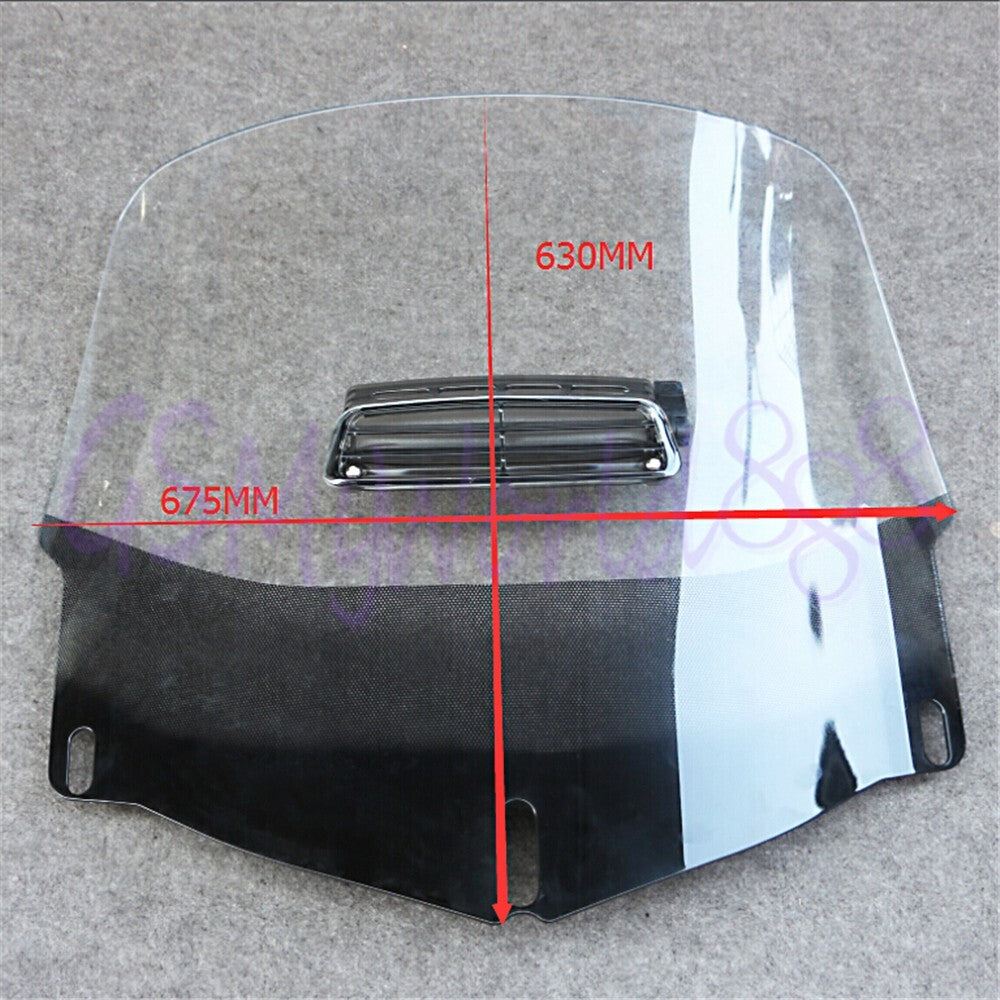 Fit For 2001-2017 for Honda Goldwing GL1800 Windscreen W/Air Flow Vented Windshield