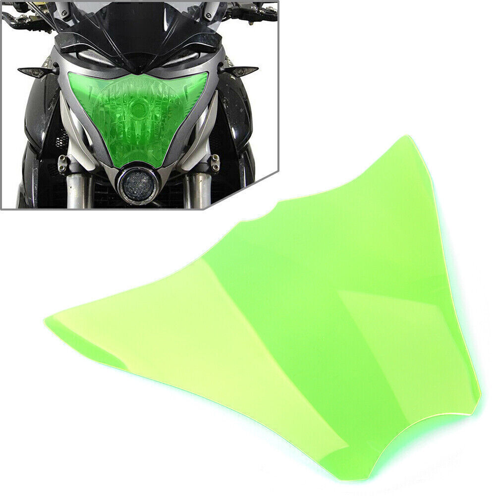 Green Front Headlight Guard Shield Screen Lens Cover for HONDA CB1000R 2008-17 Q