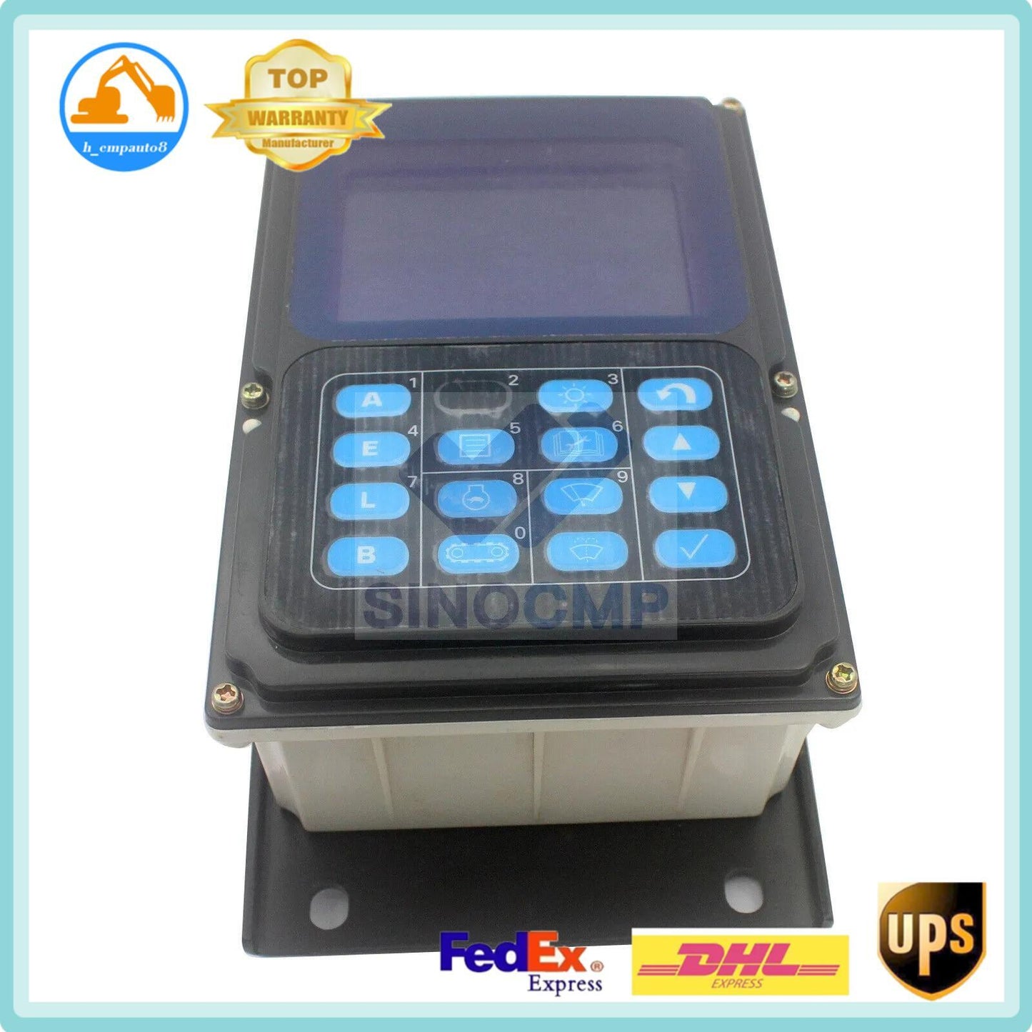 Fit for Komatsu Excavator PC450-7EO Monitor Display Panel 7835-16-1003