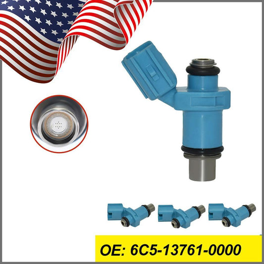 4pcs Fuel Injectors for Yamaha 40HP 50HP 60HP 4 Stroke 6C5-13761 6C5-13761-00-00