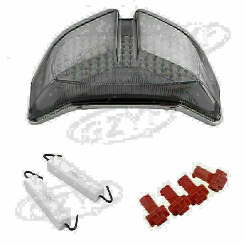 for YAMAHA FZ1 2006 2007 2008 2009 2010 2011 Smoke Rear Tail Light Turn Signal