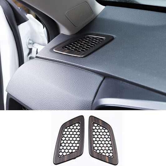for Honda CR-V 2023-2024 Wood Grain Inner Dashboard Upper Air Outlet Vent Trim