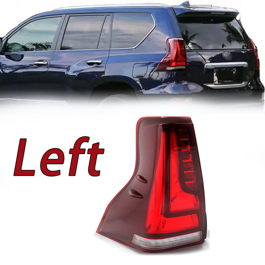 LH for Lexus GX460 2014-2022: Sequential LED taillights and rear turn signals.