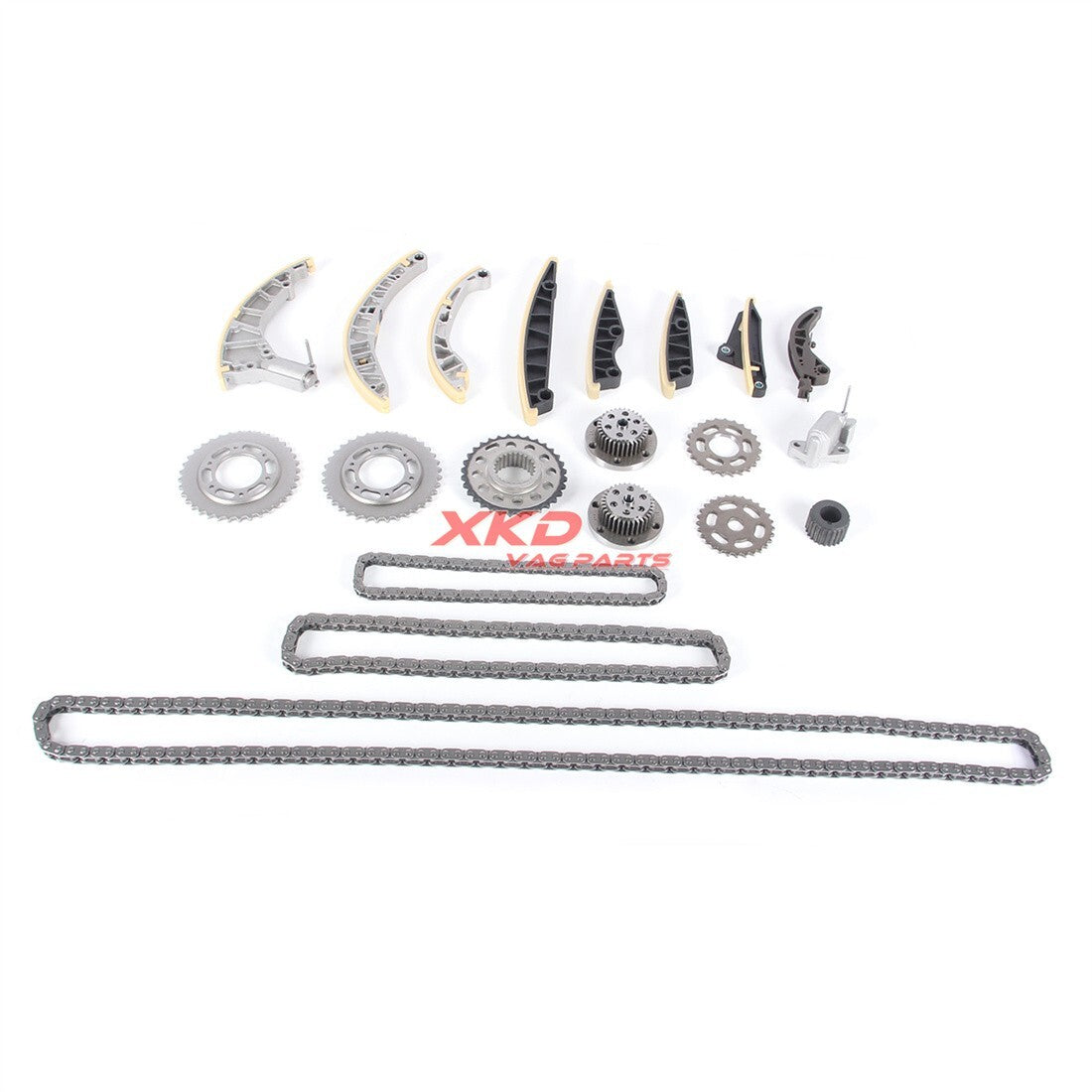 3.0TDI 20Pcs Timing Chain Set Fit for VW Amarok Touareg for AUDI for A6 for A8 Q5 Q7 Q