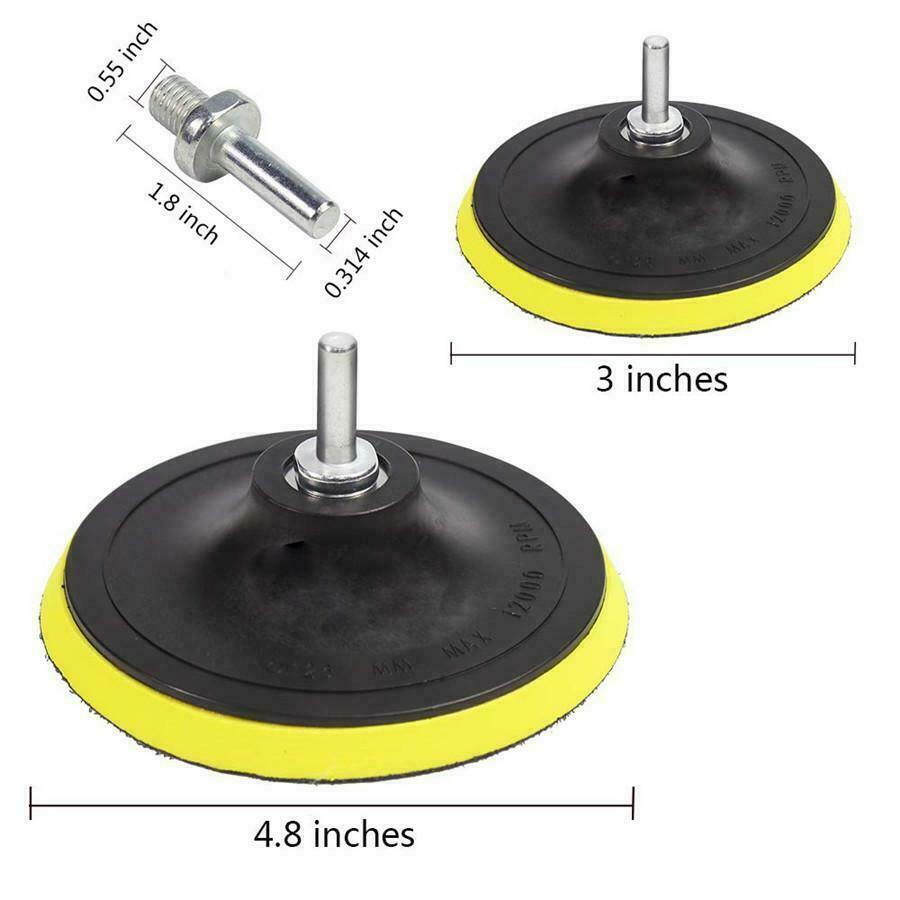 Polishing Sponge Foam Kit for Car Waxing and Polishing Machines - Drill 39 Pieces n