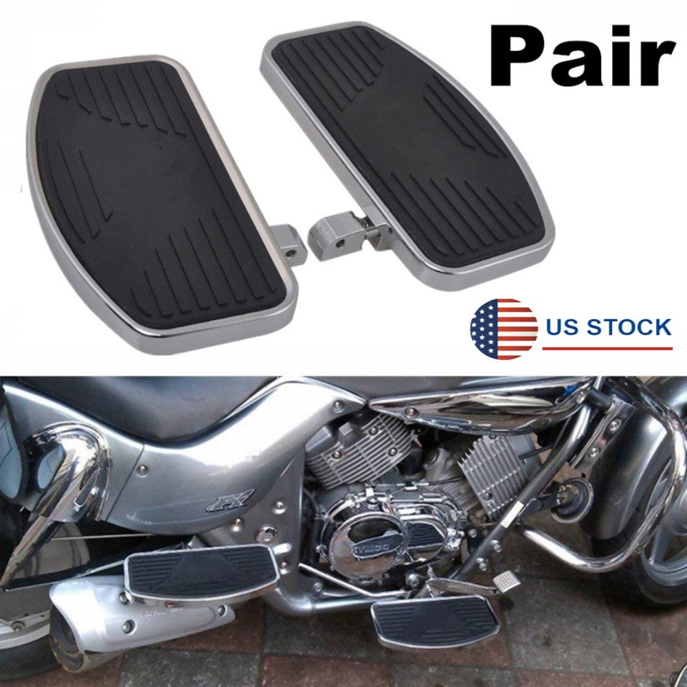 A Pair Angle Can be Adjusted Front Rider Floorboards (Left and Right side) New Q