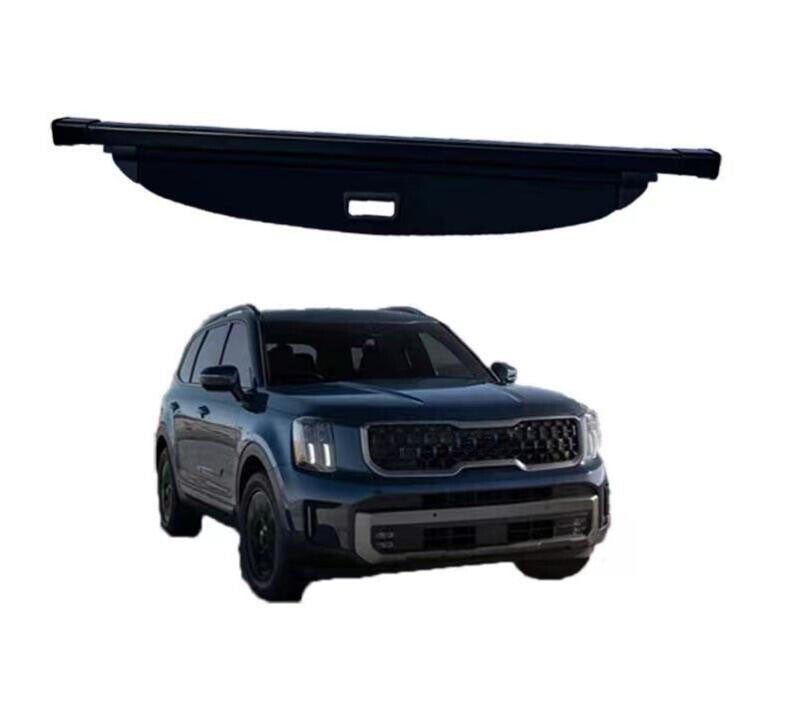 for Kia Telluride 2020-2024 Rear Trunk Tonneau Cargo Cover Security Shield Shade n