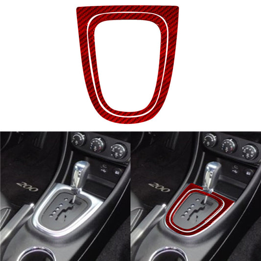 2x Carbon Fiber Interior Center Cupholder Cover Trim for Honda for Civic 2003-2005 v