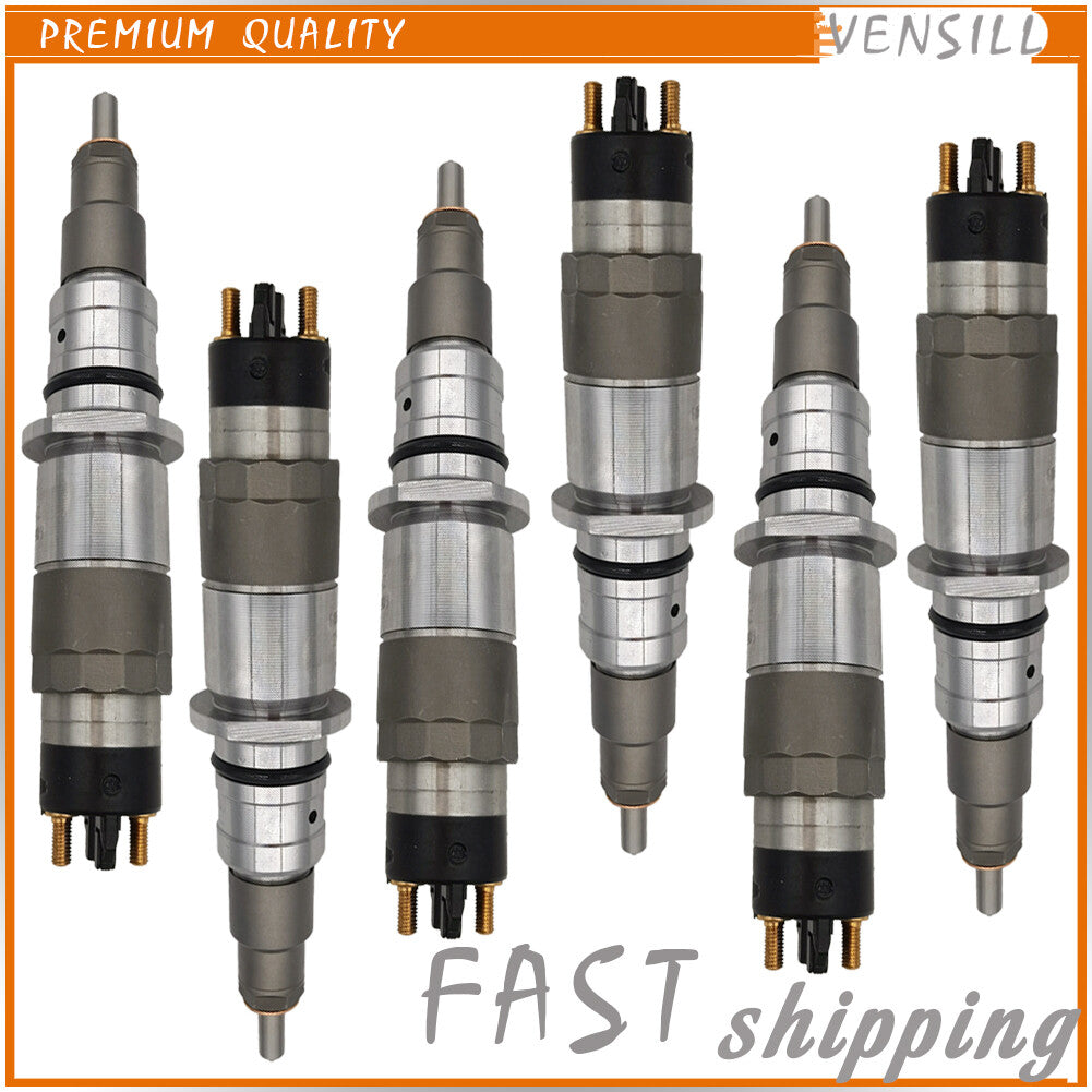 6X Fuel Injectors for QSB6.7 QSB 5.9 Diesel Komatsu PC200-8 0445120231