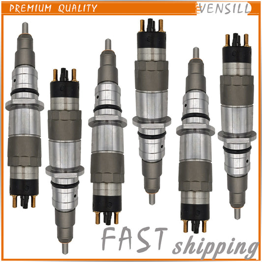 6X Fuel Injectors for QSB6.7 QSB 5.9 Diesel Komatsu PC200-8 0445120231