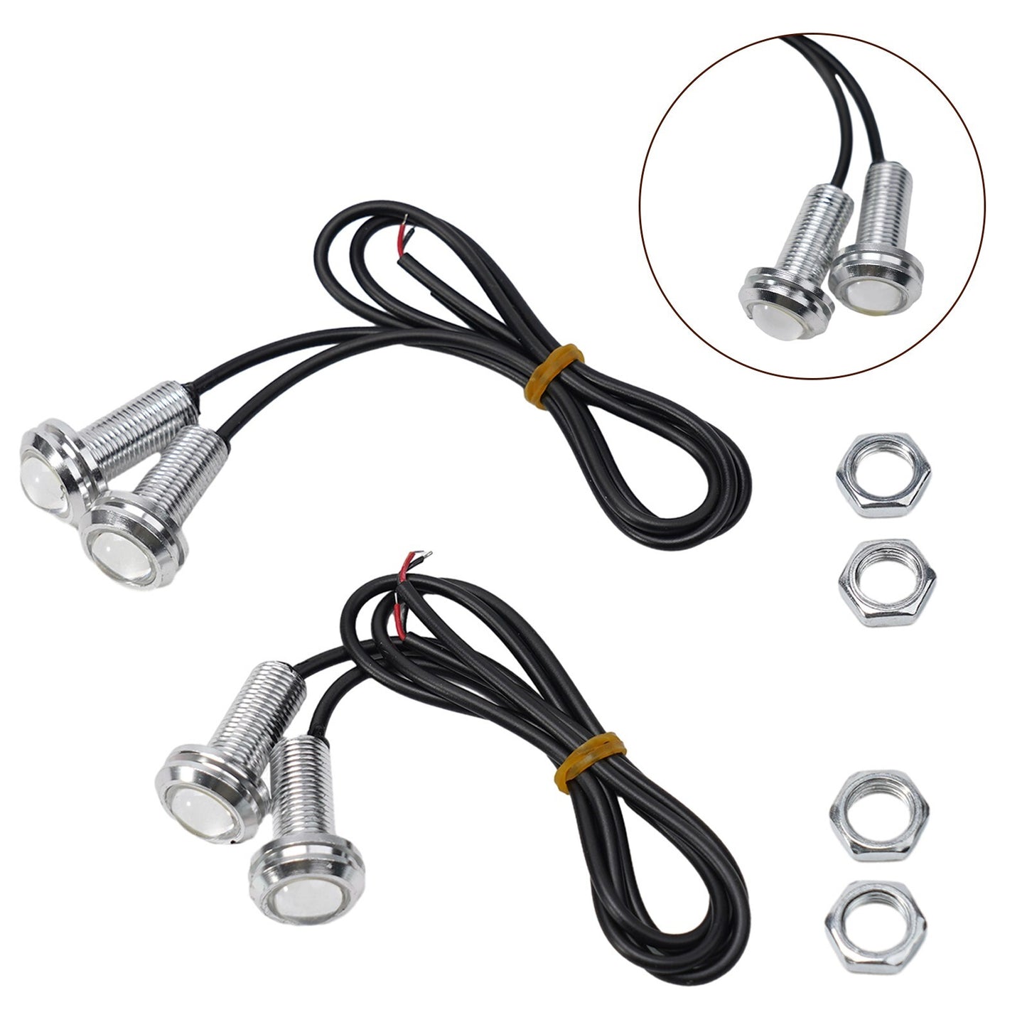 Marine LED lights, dustproof, floodproof, high brightness, waterproof, 3W, 4 pieces
