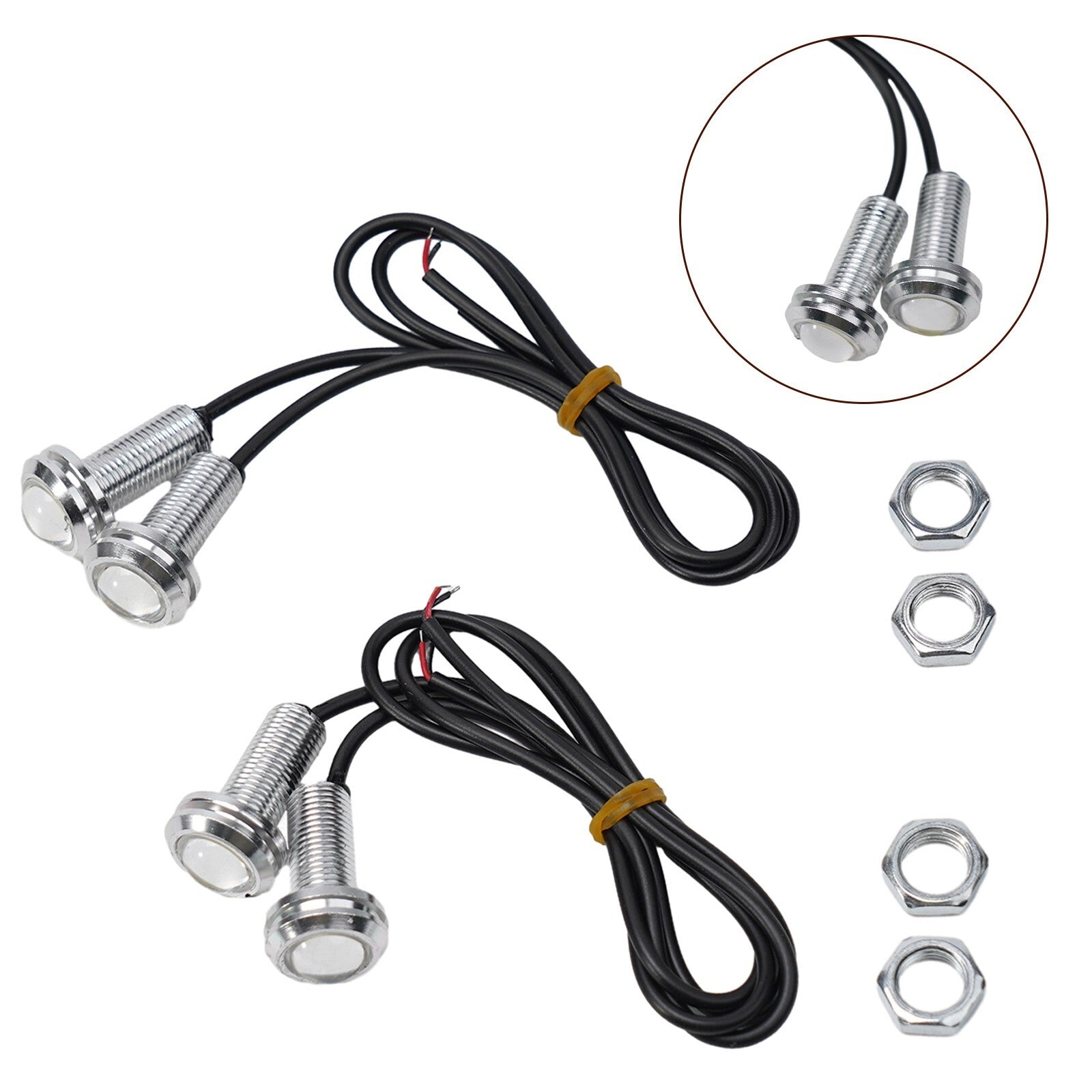 Marine LED lights, dustproof, floodproof, high brightness, waterproof, 3W, 4 pieces