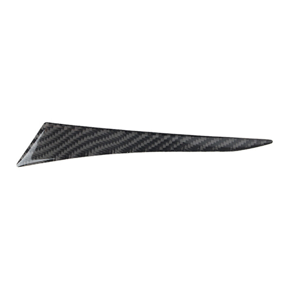 Interior left dashboard sticker for Infiniti Q50 Q60 2014 - 19 Carbon Fiber - n