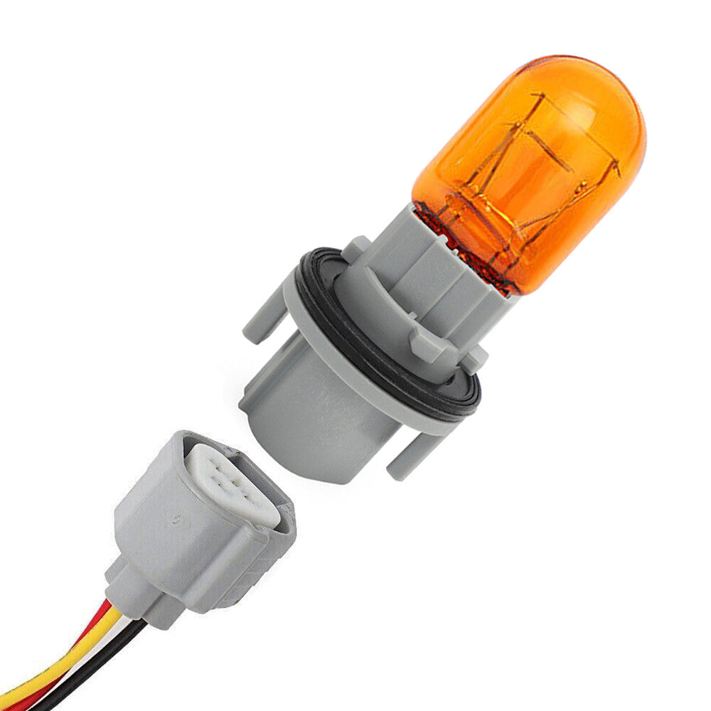 Wiring harness kit for headlight and turn signal bulb sockets on Frontier and for Lexus vehicles - n