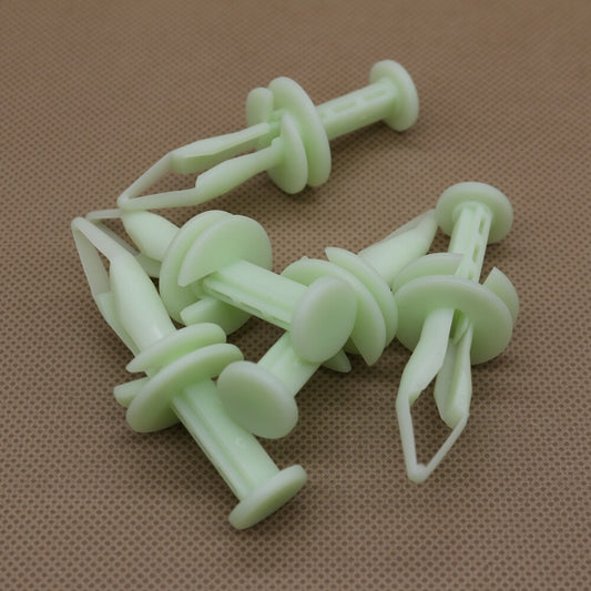 10-piece set of internal roof rail fixing clips with nylon fasteners suitable for Fiat 735250327