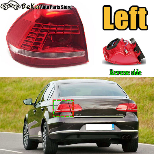 One-piece set suitable for Volkswagen for Passat 2011-2015 left exterior LED taillight and brake light.