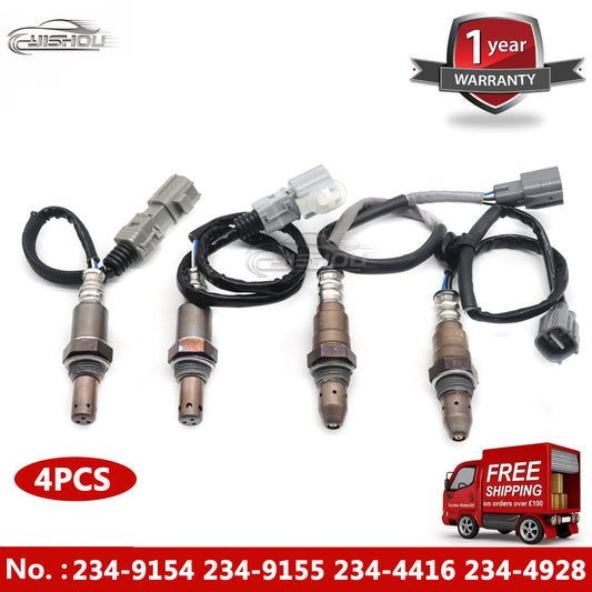 4-pack of upstream and downstream oxygen (O2) sensors suitable for 2008-2012 for Lexus RX350 3.5L V6