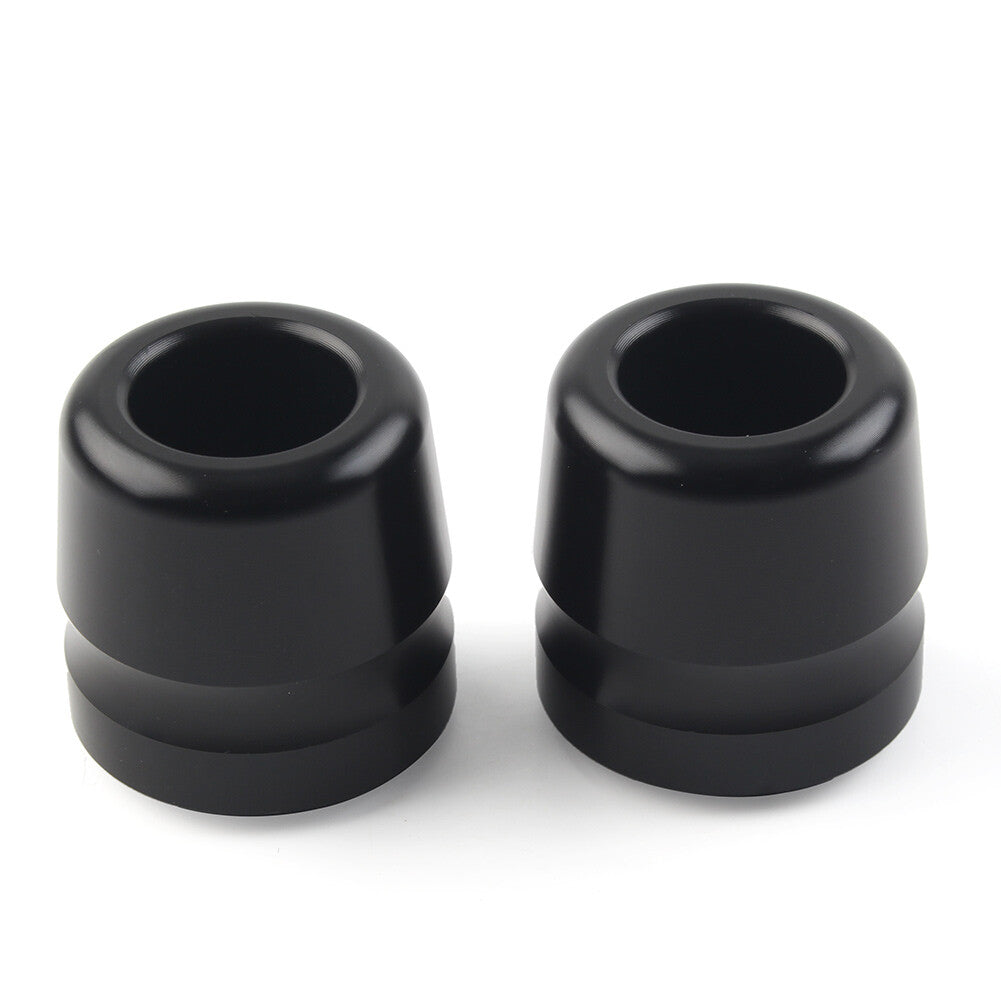 Handlebar Grips Bar End Slider Cap for BMW S1000RR HP4 S1000R F800R Black Motor
