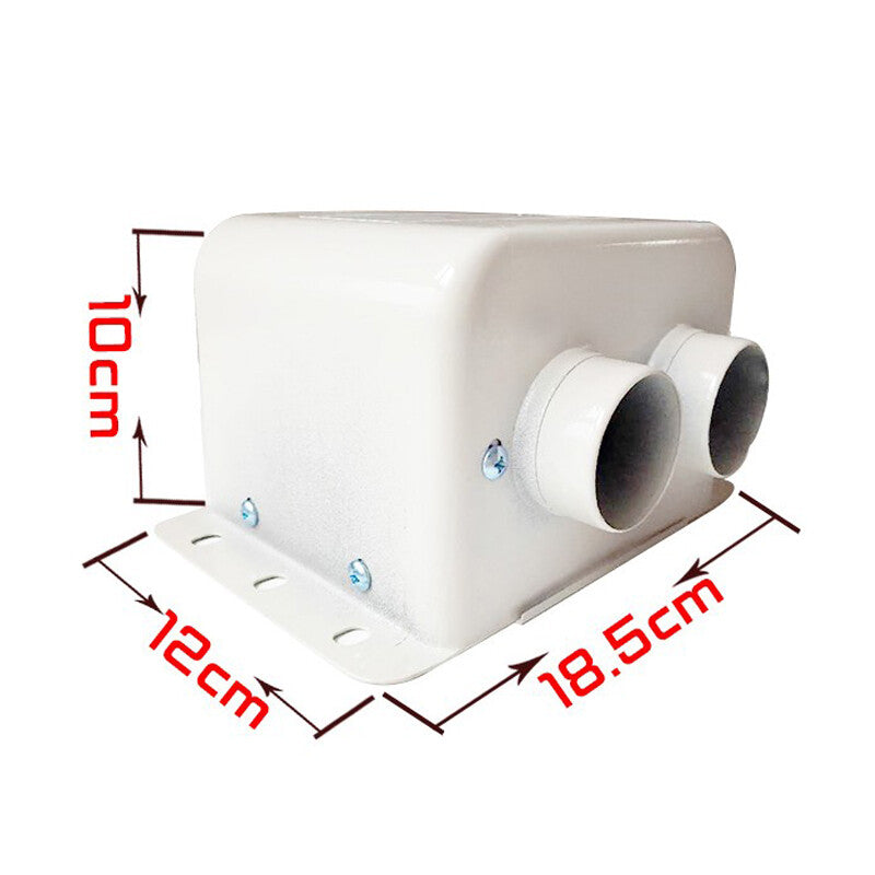Auxiliary cab heater for cars, UTVs, trucks, vans, and under- for seat heating 