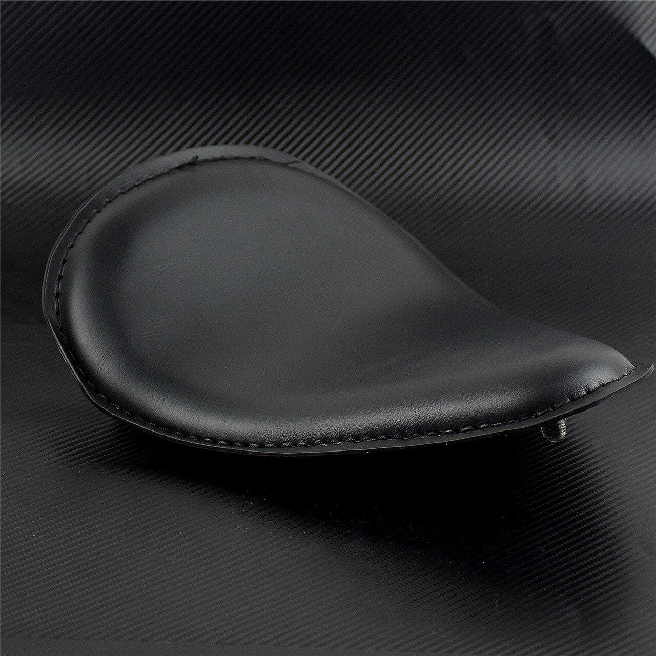 Universal Black Solo Driver for Seat Chrome Mouring Kit Fit for Harley for Yamaha Bobber Q