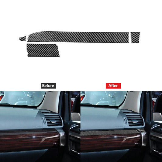 6X Red Carbon Fiber Dashboard Air Vent Trim For Land for Range Rover Sport 2014-17 v
