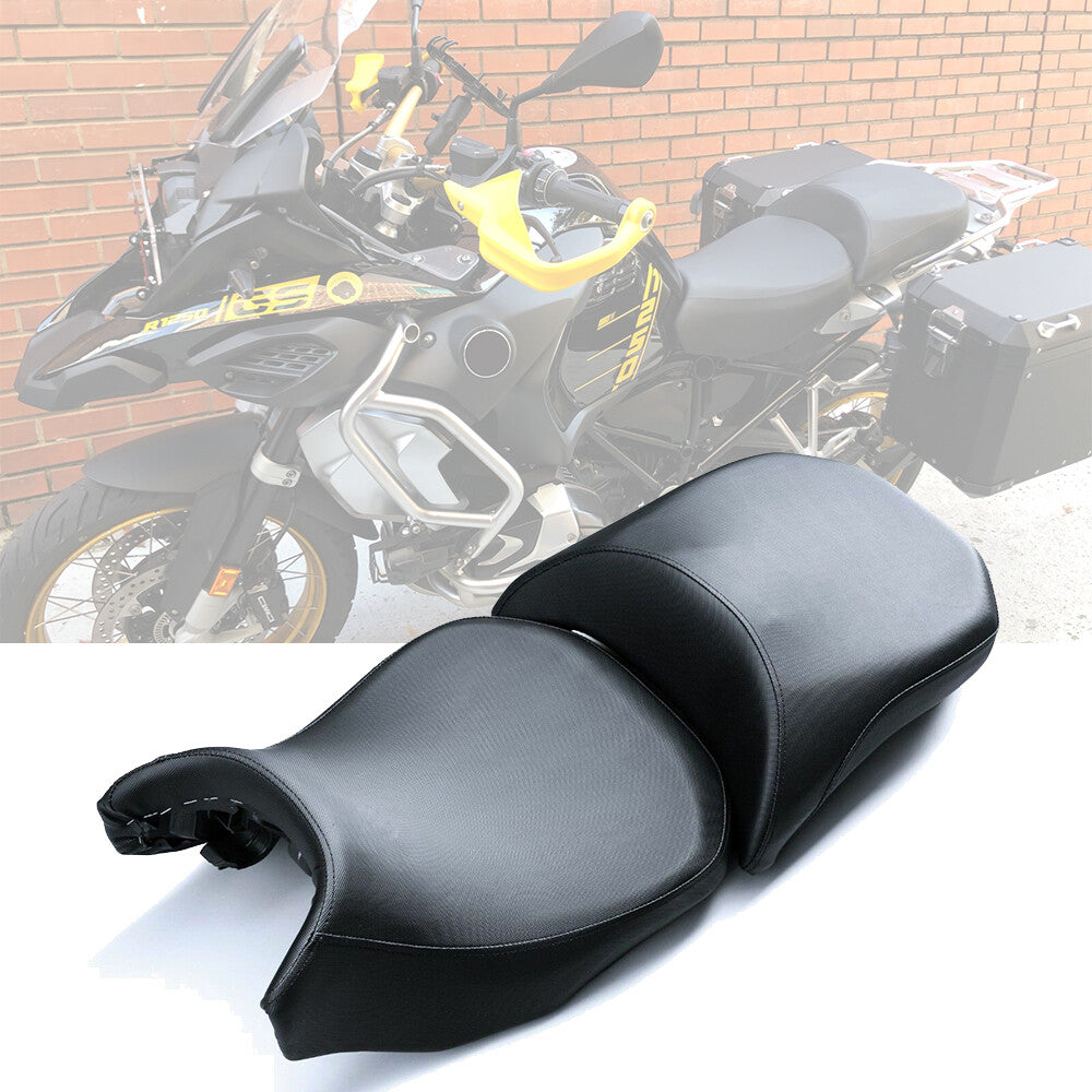 Front Rider+Rear Passenger for Seat Pillion Cushion Fit For R1200GS Adventure 13-18