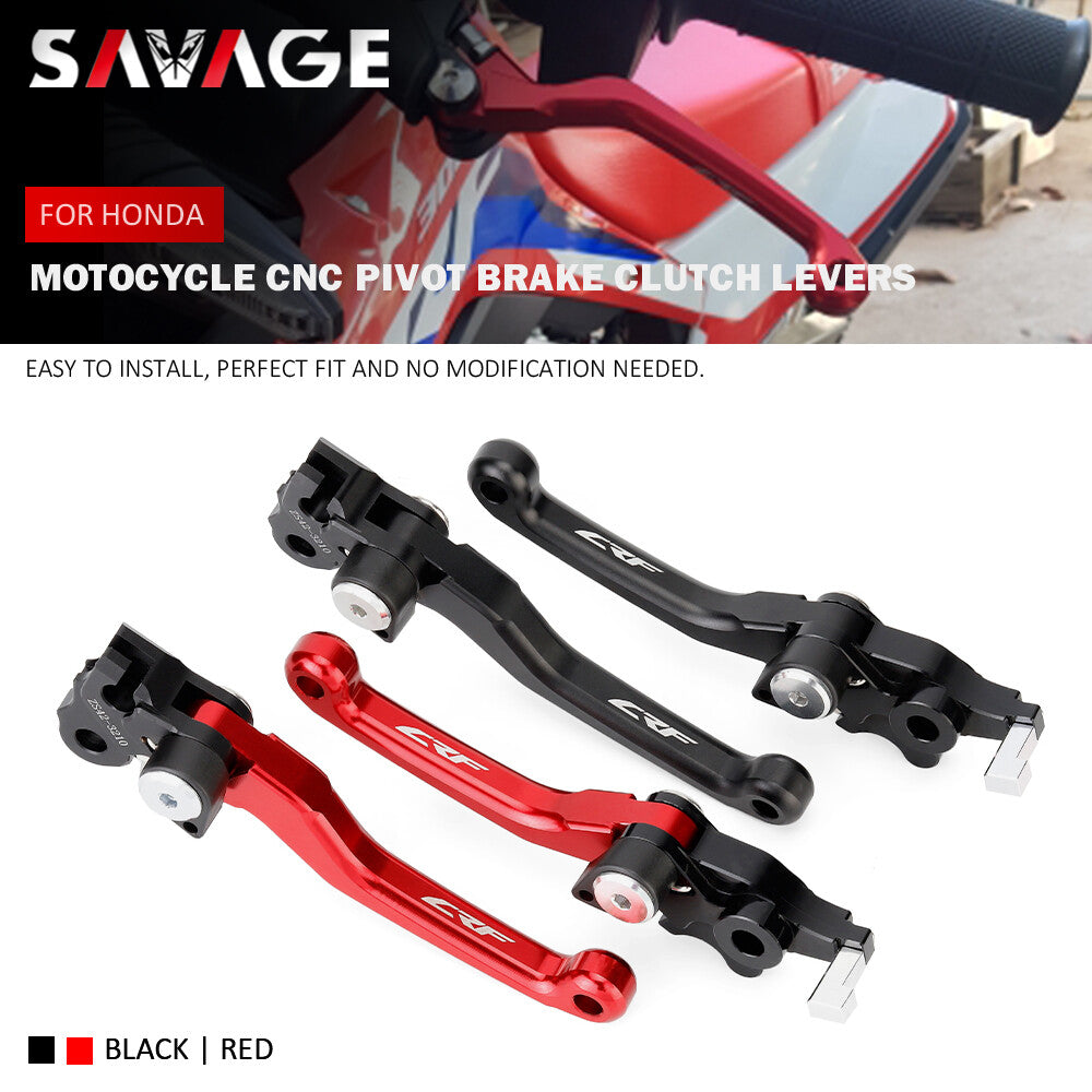 CNC Pivot Brake Clutch Levers for HONDA CRF450L 2019-2021 CRF 450RL 2021-2026 Q