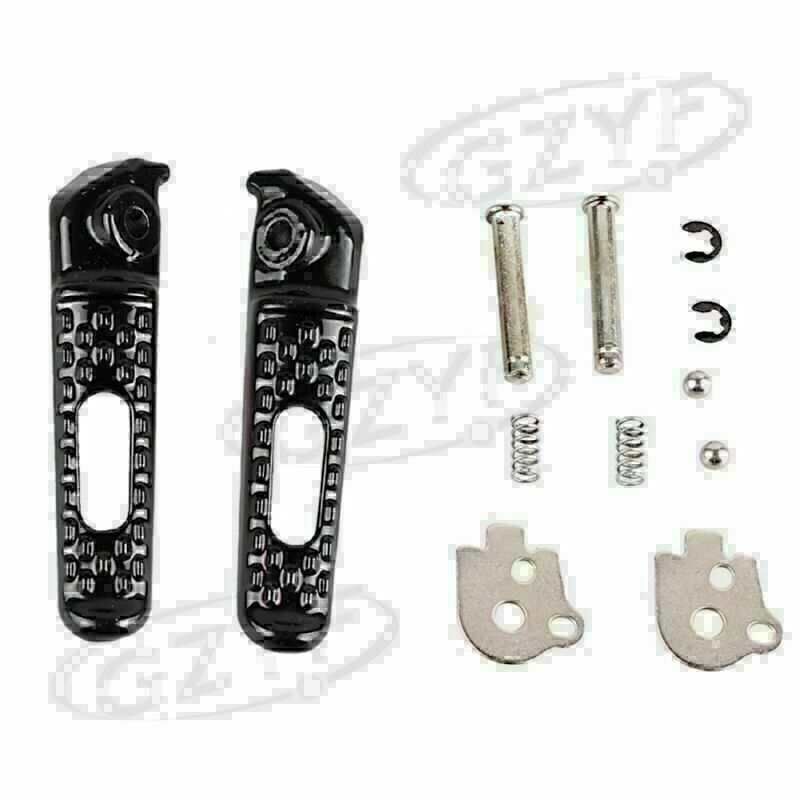 for Honda CBR600RR 2003-2014 Black Rider Rear Foot Pegs Footrests Footpegs Set