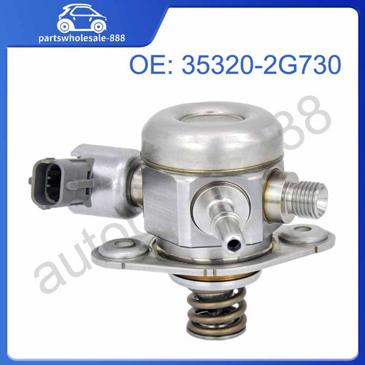 High-pressure fuel pump suitable for 11-16 for Kia Optima and for Hyundai Santa Fe Sport 2.4L and 2.0L models.