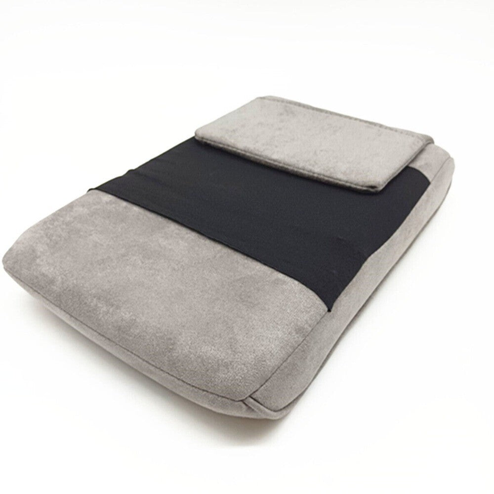 Armrest Cushion Car Center Console Cover for Seat Storage Box Protector Gray New n