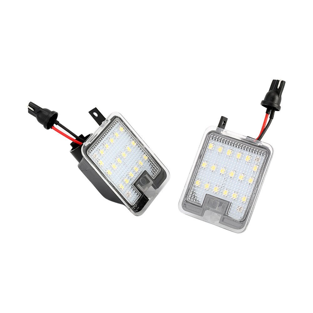 2 Car Side Mirror Puddle Light 18 LED Fits for Ford Focus Mondeo Kuga Escape C-Max Q