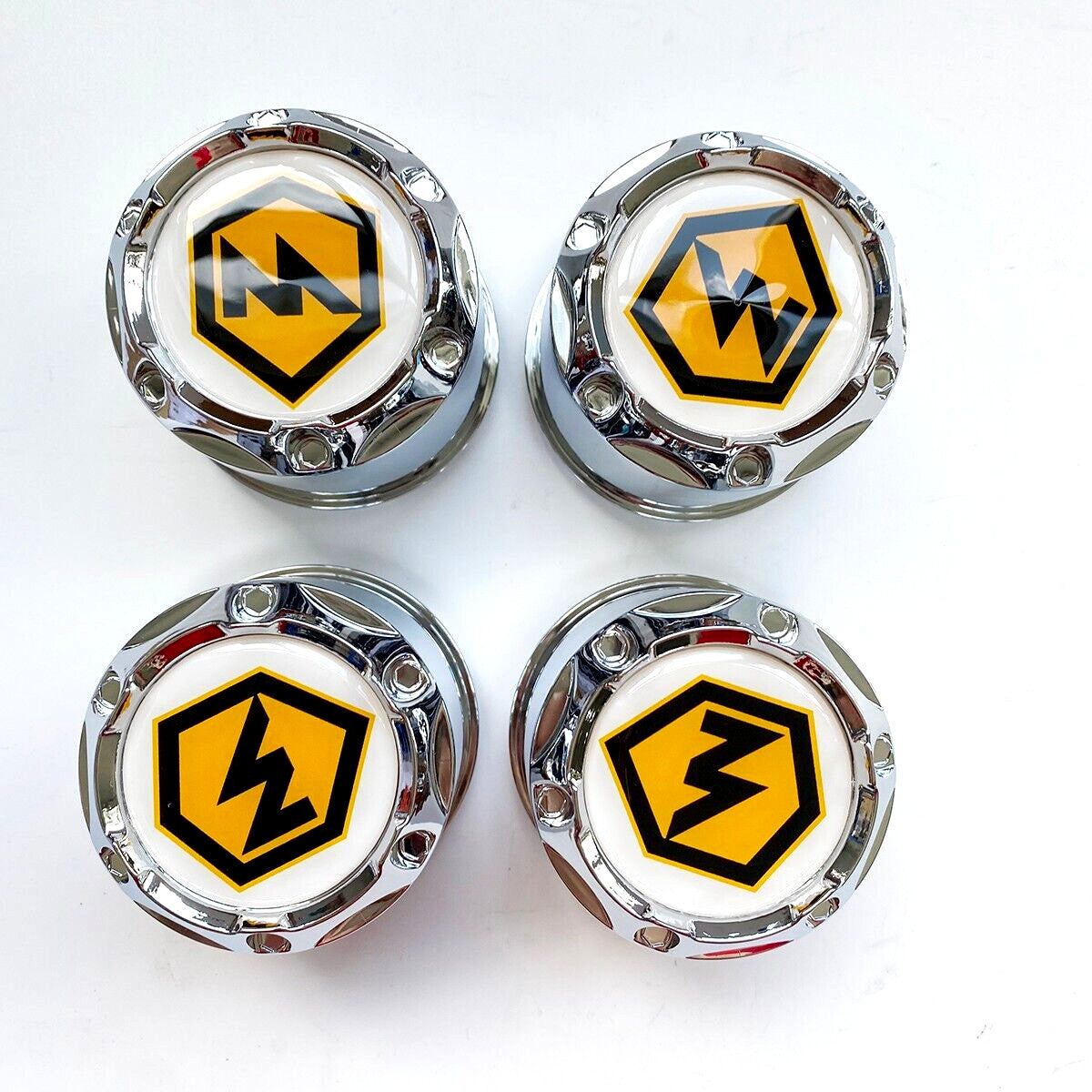 4PCS Hub Cap Wheel Cover For Hiusn MASSIMO UTV 400cc 500cc 700cc 800cc