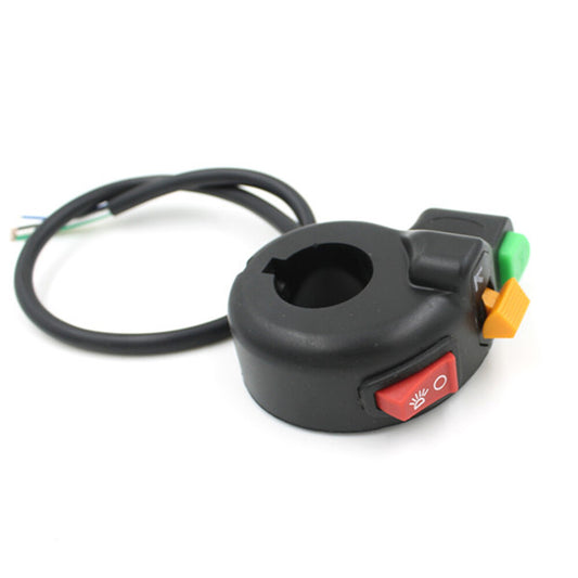 Motorcycle Combination Switch Turn Signal Horn Modification Switch 22mm 7/8 inch Q