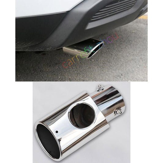 Fit for Mitsubishi Outlander 2022 2023 Stainless Rear Bumper Bottom Muffler Trim