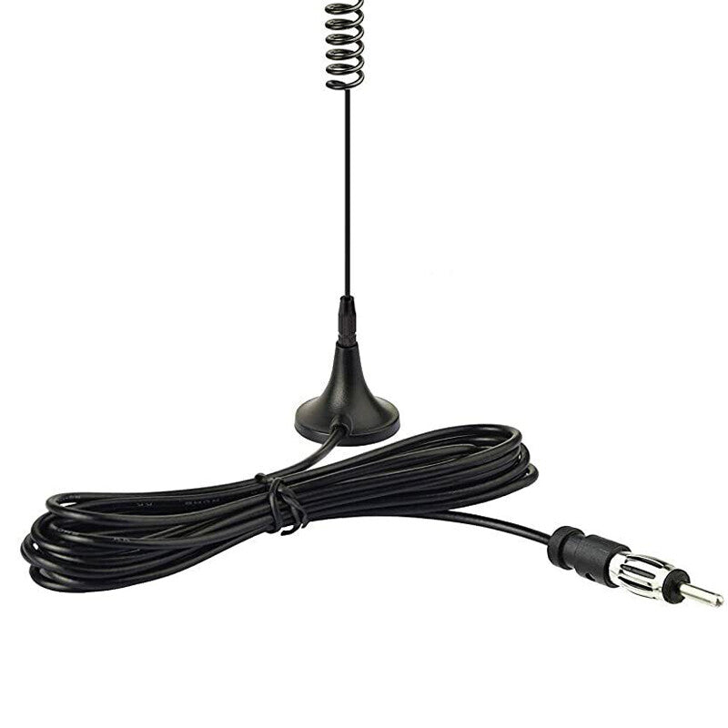 FM AM Radio Antenna Aerial Magnetic Mounting Base Universal For Vehicle Car v