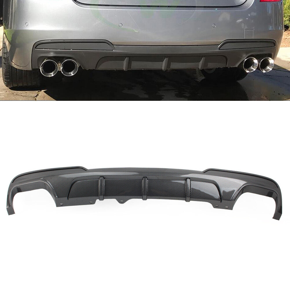 Rear Bumper Diffuser Exhausts Lip FIT for BMW 5 Series F10 M Sport 2011-2016 Q