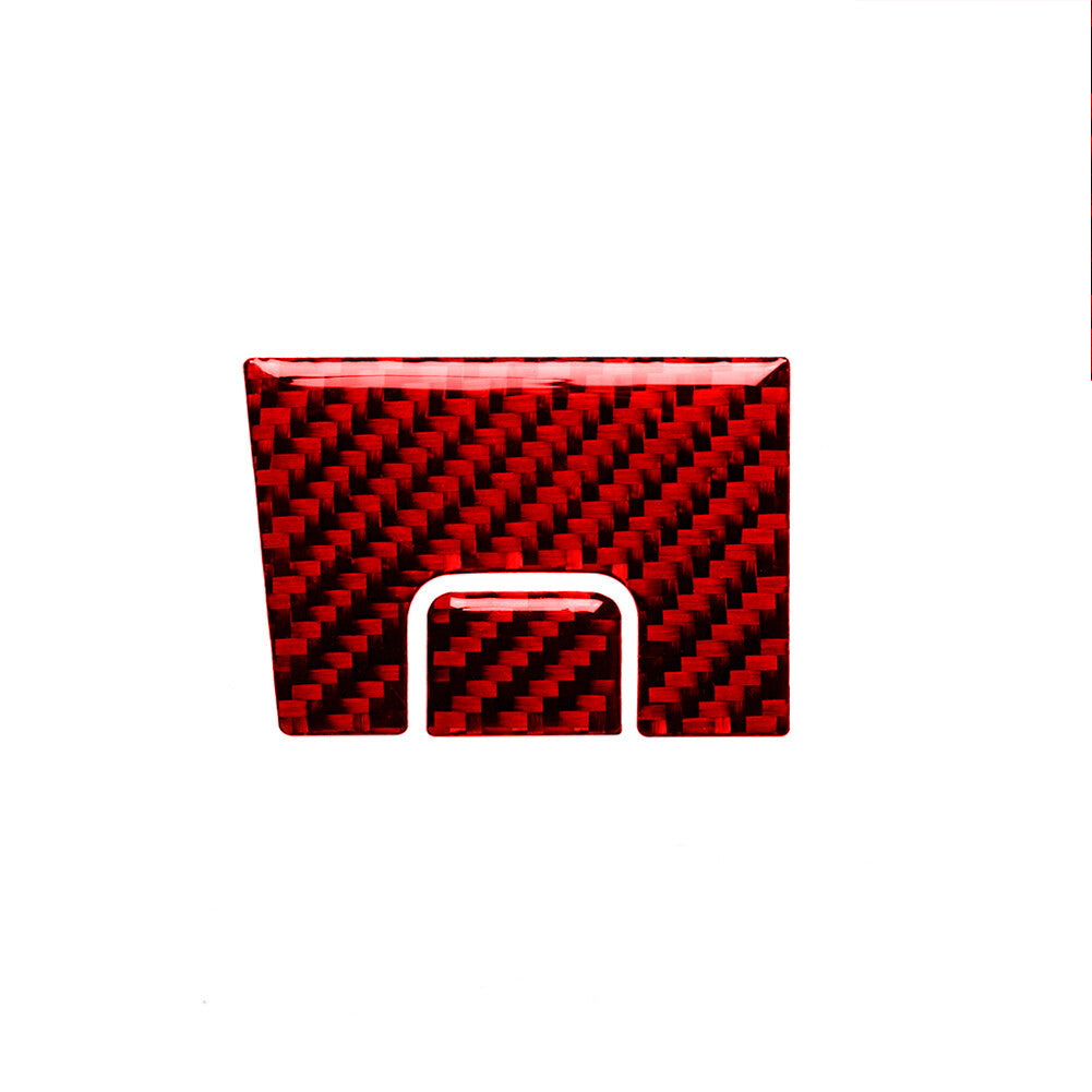 for Co -pilot Storage Door Handle Trim Panel Carbon Fiber for Nissan 350Z 2006-09 Red
