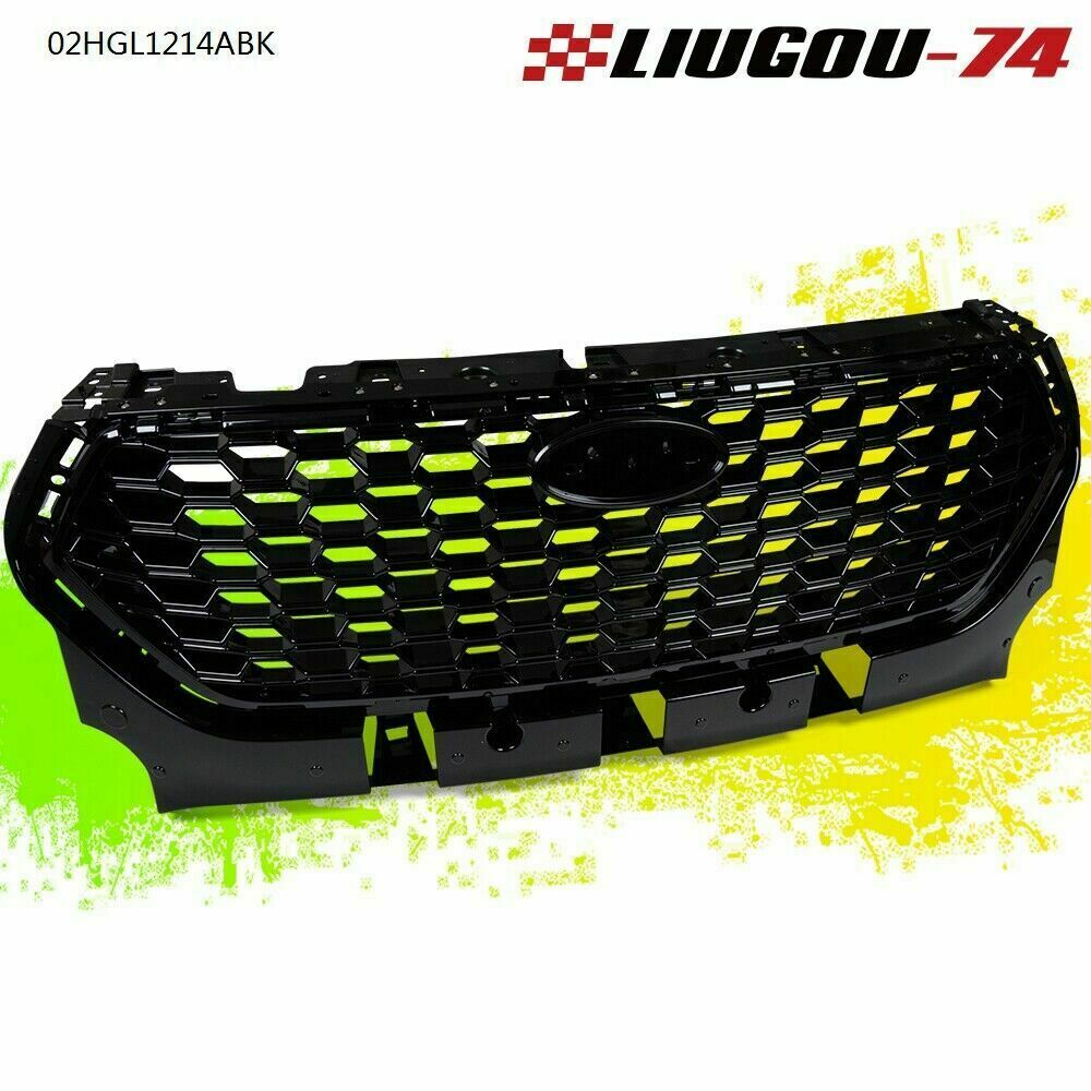 Suitable for Escape Kuga front grill smooth Upper Honeycomb Grille 2017 2018 - v