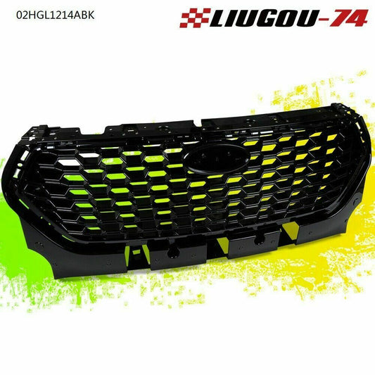 Suitable for Escape Kuga front grill smooth Upper Honeycomb Grille 2017 2018 - v