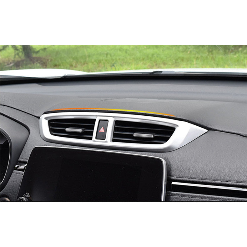 for Honda CR-V 2017-2022 silver Inner Dashboard A/C Air Outlet Vent Cover Trim