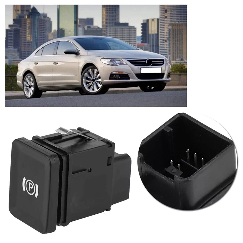 Car Electronic Handbrake Parking Switch Brake Button for Passat B6 3C0927225C v